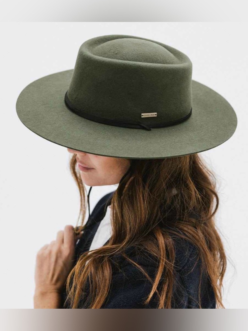 GIGI PIP Wren Flat Brim Telescope Crown Hat